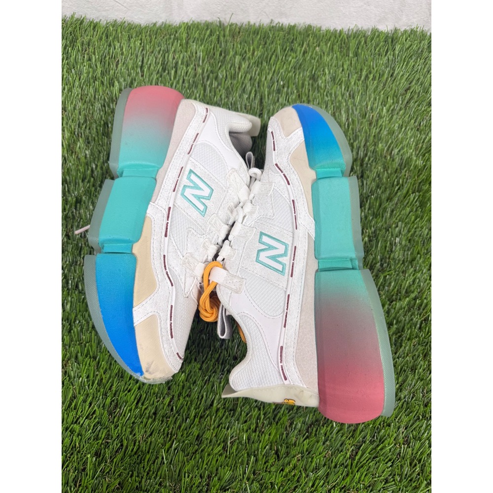 New Balance x Jaden Smith size 7 Vision Racer Trippy White Summer Jade - Picture 4 of 8